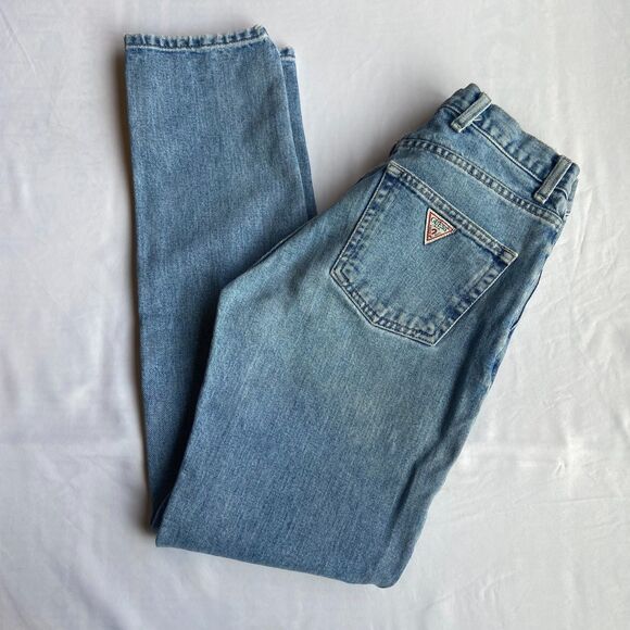 VTG Guess Womens Jeans Size 24 XXS Original Fit Narrow Leg1050 RG 90s - Picture 1 of 8
